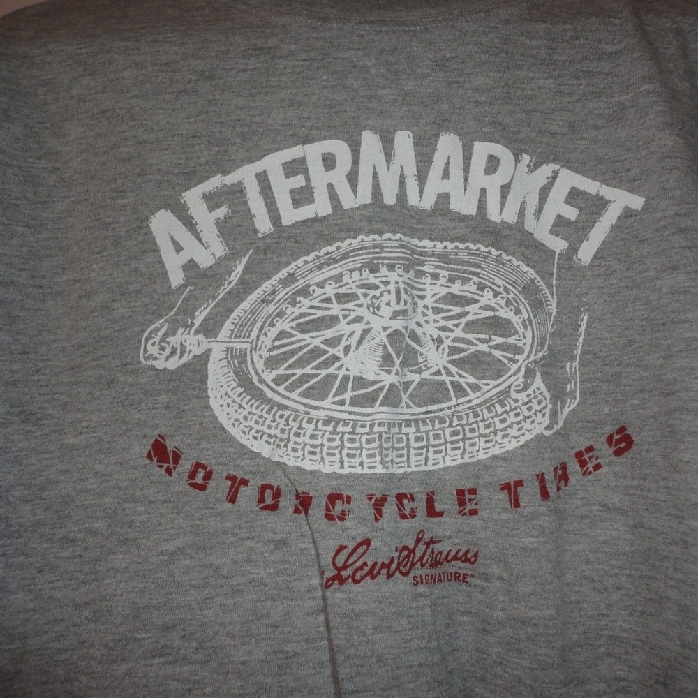 Levi Strauss Signature Size L Grey t-shirt Unisex - Picture 2 of 4